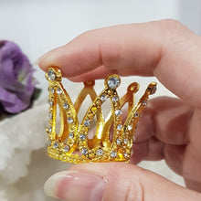 Load image into Gallery viewer, Sphere Stand CROWN metal GOLD 50mm