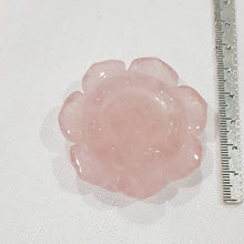 Load image into Gallery viewer, lotus flower Rose Quartz carving 1