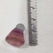 Load image into Gallery viewer, Mini Collectables crystal carving SANTA HAT fluorite 68