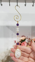 Load image into Gallery viewer, The-Power-Orb-Crystal-energy-enhancer-Quartz-hanger-ornament-sun catcher-moonlight-Crystals-Australia
