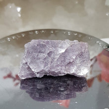 Load image into Gallery viewer, Lepidolite raw crystal stone 35mm 1