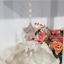 Load image into Gallery viewer, Shooting-Star-Agate-Crystal-Energy-Enhancer-Hanger-Ornament-Sun-Catcher-Moonlight-Crystals-Australia-Home-of-the-fully-constructed-Crystal-Energy-Enhancer-Sun-Catchers-Australia-Quality-Crystals-at-Affordable-Prices