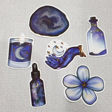 Load image into Gallery viewer, Stickers pack of 6 - MOON POTION PACK
