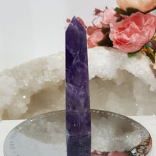 Load image into Gallery viewer, Amethyst crystal point gemstone 75mm 1
