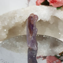 Load image into Gallery viewer, Amethyst crystal Angel carving gemstone 40mm 2
