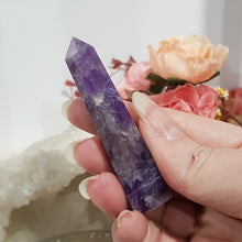 Load image into Gallery viewer, Amethyst crystal point gemstone 65mm 5
