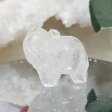 Load image into Gallery viewer, Elephant Quartz Crystal Carving Gemstone 35mm 1
