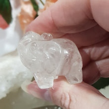 Load image into Gallery viewer, Elephant Quartz Crystal Carving Gemstone 35mm 1
