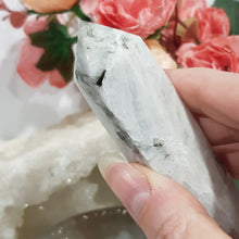 Load image into Gallery viewer, Rainbow Moonstone crystal point gemstone 94mm 2
