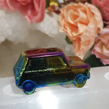 Load image into Gallery viewer, Car Mini Cooper Titanium Aura Obsidian Crystal Carving Gemstone stone 40mm 1
