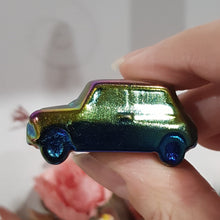 Load image into Gallery viewer, Car Mini Cooper Titanium Aura Obsidian Crystal Carving Gemstone stone 40mm 1
