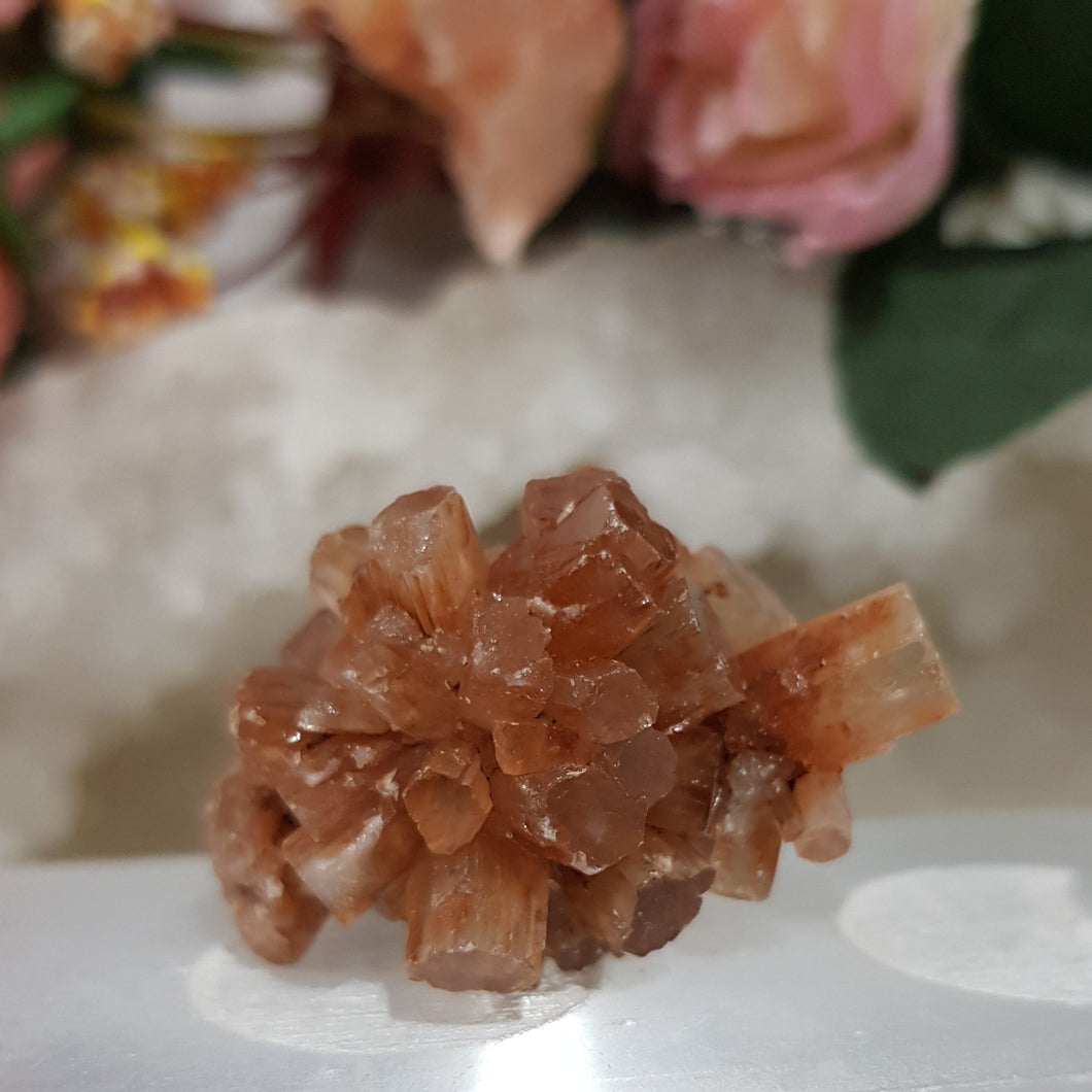 Aragonite Sputnik crystal specimen cluster 38mm 5