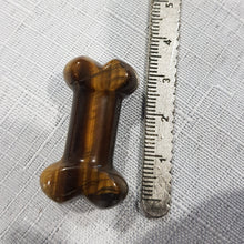 Load image into Gallery viewer, Bone crystal Carving Tigers Eye Stone 35mm 2
