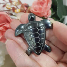 Load image into Gallery viewer, Turtle Hematite Crystal Carving Stone 45mm
