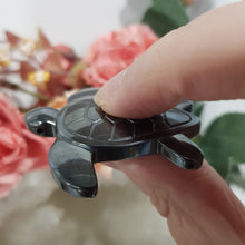 Load image into Gallery viewer, Turtle Hematite Crystal Carving Stone 45mm
