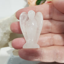 Load image into Gallery viewer, Angel Quartz Crystal Carving Gemstone 40mm 4
