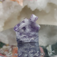 Load image into Gallery viewer, FAIRY HOUSE Amethyst crystal Carving Stone 25mm 3
