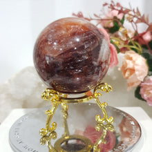 Load image into Gallery viewer, Sphere Stand GOLD alloy ornate 50mm
