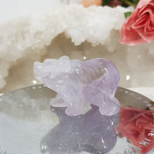 Load image into Gallery viewer, Bear Amethyst Crystal Carving Gemstone Stone 45mm 2
