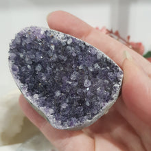 Load image into Gallery viewer, Amethyst Crystal Cluster Gemstone Stone 60mm 8
