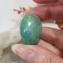 Load image into Gallery viewer, Amazonite Heart Crystal Carving Gemstone Stone 35mm 7
