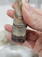 Load image into Gallery viewer, Amethyst Agate crystal point tower gemstone stone 105mm 3
