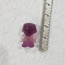 Load image into Gallery viewer, Mini Collectables crystal carving IRONMAN fluorite gemstone 20mm 630
