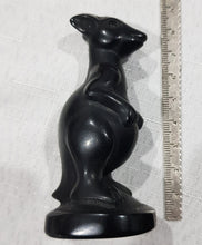 Load image into Gallery viewer, Kangaroo Black Obsidian Crystal Carving Stone 85mm
