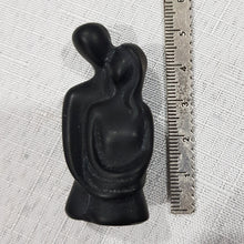 Load image into Gallery viewer, Couple Lovers Black Obsidian Crystal Carving Stone 50mm
