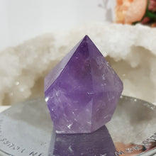 Load image into Gallery viewer, Amethyst Freeform Gemmy Crystal Carving Stone 46mm 2
