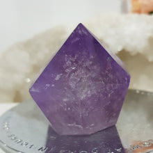 Load image into Gallery viewer, Amethyst Freeform Gemmy Crystal Carving Stone 46mm 2
