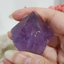 Load image into Gallery viewer, Amethyst Freeform Gemmy Crystal Carving Stone 46mm 2
