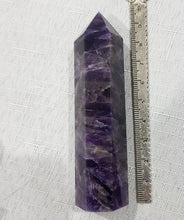 Load image into Gallery viewer, Amethyst Crystal Point Tower Stone 90mm 12
