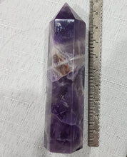 Load image into Gallery viewer, Amethyst Crystal Point Tower Stone 90mm 13
