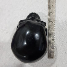 Load image into Gallery viewer, Skull Black Obsidian Crystal Carving Stone 50mm
