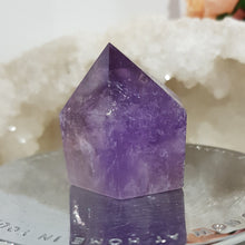 Load image into Gallery viewer, Amethyst Freeform Gemmy Crystal Carving Stone 40mm 5
