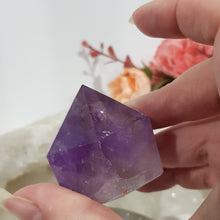 Load image into Gallery viewer, Amethyst Freeform Gemmy Crystal Carving Stone 40mm 5
