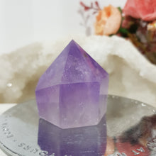 Load image into Gallery viewer, Amethyst Freeform Gemmy Crystal Carving Stone 42mm 6
