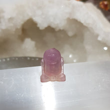 Load image into Gallery viewer, Mini Collectables crystal carving R2D2 fluorite gemstone 20mm 680
