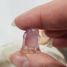 Load image into Gallery viewer, Mini Collectables crystal carving R2D2 fluorite gemstone 20mm 680
