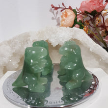 Load image into Gallery viewer, Dinosaur Aventurine Crystal Carving Stone 35mm
