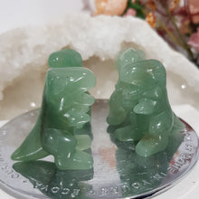 Load image into Gallery viewer, Dinosaur Aventurine Crystal Carving Stone 35mm
