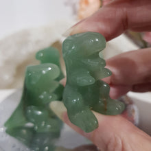 Load image into Gallery viewer, Dinosaur Aventurine Crystal Carving Stone 35mm
