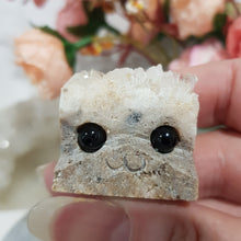 Load image into Gallery viewer, CRYSTAL CREATURE Quartz Crystal Carving 30mm 4 SUPER CUTE!
