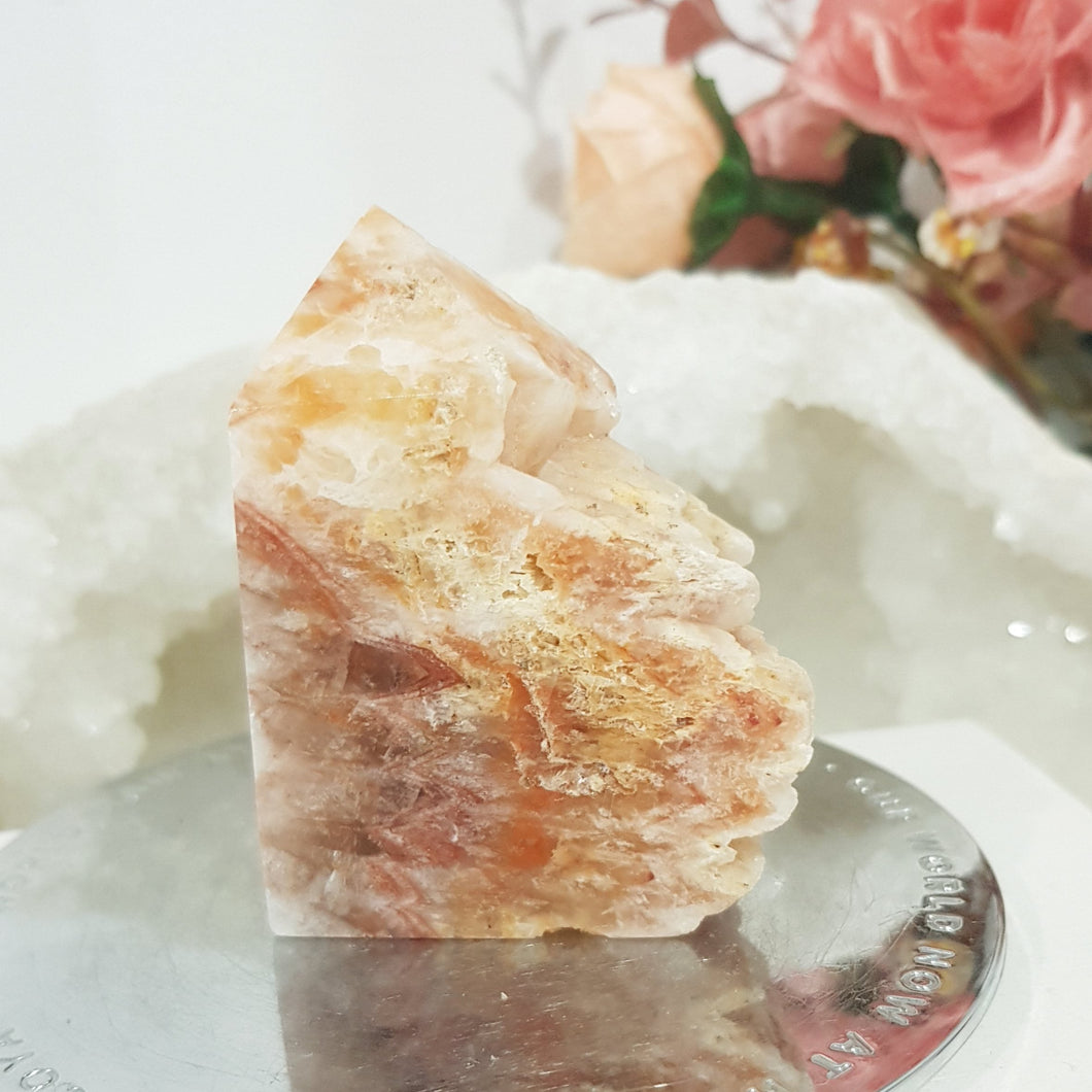 Wolf Tooth Calcite Crystal Point Tower Gemstone Stone 55mm 4