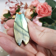 Load image into Gallery viewer, CICADA Labradorite Crystal Carving Stone 50mm 3
