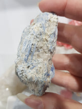 Load image into Gallery viewer, Blue Kyanite Crystal Raw Rough Stone 75mm 2
