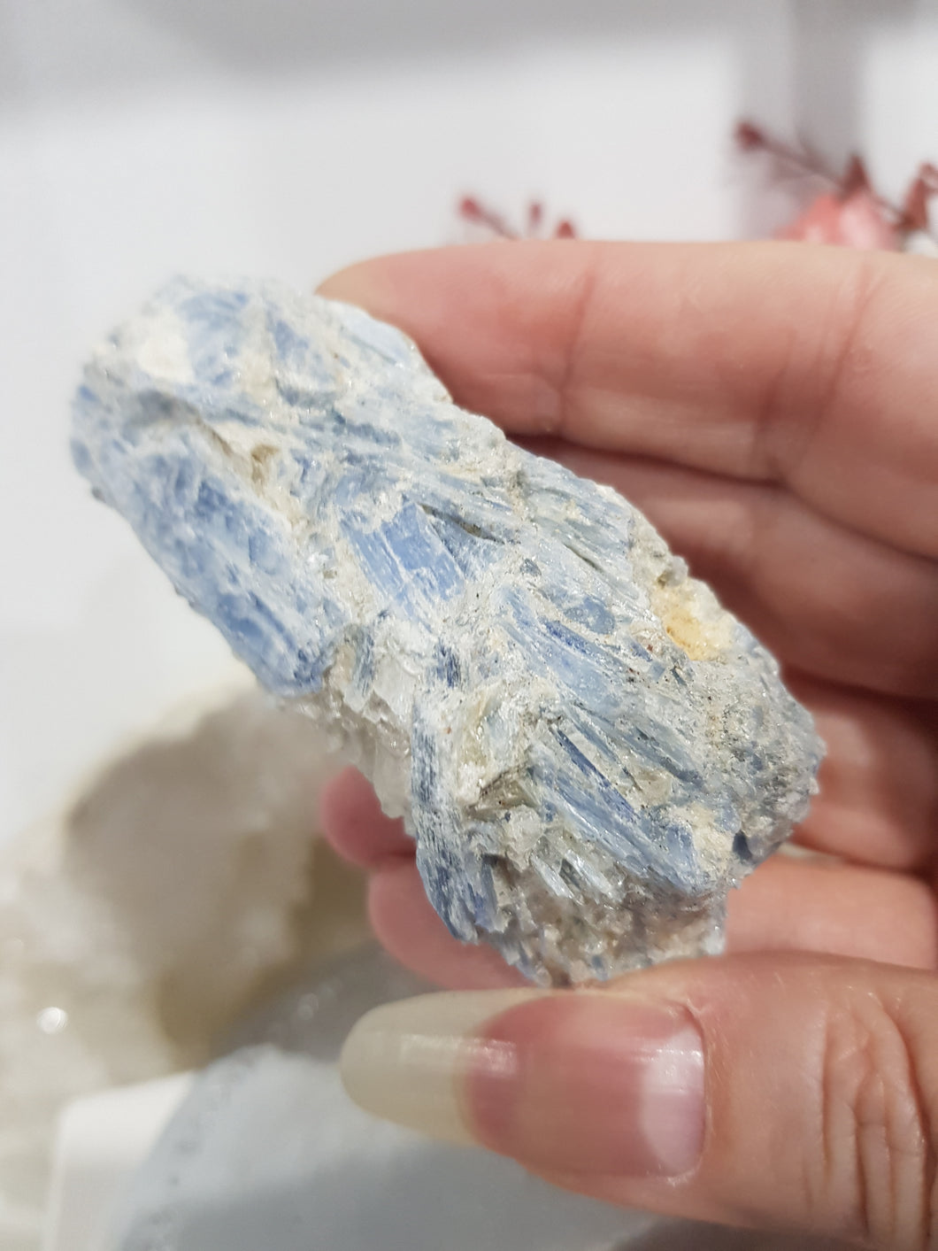 Blue Kyanite Crystal Raw Rough Stone 75mm 2