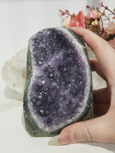 Load image into Gallery viewer, Amethyst Crystal Cluster Cave Stone 135mm 12 LARGE SPECTACULAR SPARKLY!!
