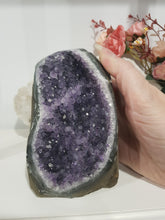 Load image into Gallery viewer, Amethyst Crystal Cluster Cave Stone 135mm 12 LARGE SPECTACULAR SPARKLY!!
